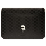 Hoidjad ja alused Karl Lagerfeld  Karl Lagerfeld Saffiano Monogram Ikonik case for a 14" laptop - black