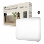 Radiaator Mill Invisible Smart WiFi Heater | PA700WIFI4 | Panel Heater | 700 W | Suitable for rooms up to 9-12 m&sup2; | White | IPX4