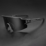 Prillid Rockbros  Rockbros Polarized Cycling Glasses with UV Protection and Corrective Insert 14120008006 Gray Lenses - Black