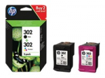 Tarvikud ja tarvikud HP HP 302 Ink Cartridge Combo 2-Pck BLISTER