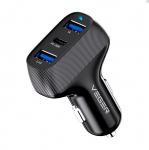 Autolaadijad Veger CC271 Rigorous PD37W (2A1C) carcharger Black