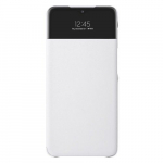 Kaaned - kaaned Samsung - Galaxy A72 Smart S View Wallet Cover White