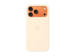Tagakaaned Apple iPhone 17 Pro Max Silicone Case with MagSafe &ndash; Vanilla |