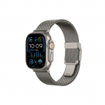 Rihm AmazingThing  AmazingThing Titan Premium Metal Band for AppleWatch 38/40/41/42/44/45/46/49 mm - Silver