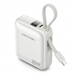 V&auml;line aku Vention POWER BANK USB 10000MAH 35W/MINI BEIGE FHEN0