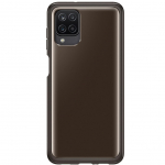 Tagakaaned Samsung Galaxy A12 / M12 Soft Clear Cover Black