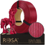 Teine toode NoName  Filaments PLA Galaxy Red Wine 1.75mm 1kg uzpildes materials Rosa3D