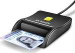 Arvuti korpus iLike  AXAGON CRE-SM3N USB Smart Card FlatReader