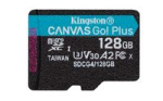 Andmekandjad Kingston  Kingston Technology 128GB microSDXC Canvas Go Plus Gen4 200R A2 U3 Single Pack w/o ADP