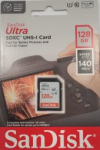 Andmekandjad SanDisk SanDisk Ultra 128GB SDXC Memory Card 140MB/s; EAN:619659200190