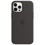 Tagakaaned Apple - Etui Apple MHLG3ZE/A iPhone 12 Pro Max  6.7" MagSafe czarny/black Silicone Case