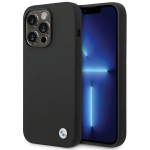 Tagakaaned BMW  BMW Silicone Metal Logo case for iPhone 15 Pro - black