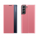 Tagakaaned Hurtel  New Sleep Case for Samsung Galaxy S23+ cover with flip stand pink