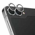 Kaitseklaasid UNIQ Uniq Optix Auminium Tempered Glass for Lens with Applicator for Samsung Galaxy Z Flip 6 - Silver