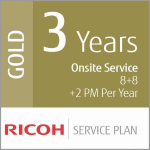 Tarkvara Fujitsu RICOH 3Y Gold Service MV Production