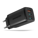 Kontroller Axagon  GaN wallcharger 3x port (USB-A + 2x USB-C), 65W | ACU-DPQ65