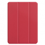 Kaaned iLike Galaxy Tab A8 10.5 X200 Tri-Fold Eco-Leather Stand Case Coral Pink