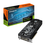 Graafikakaart / ideokaardid Gigabyte Graphics Card||NVIDIA GeForce RTX 5070 Ti|16 GB|GDDR7|256 bit|PCIE 5.0 16x|Triple slot Fansink|1xHDMI|3xDisplayPort|GV-N507TEAGLEOC-16GD1.0