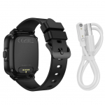 K&otilde;rvaklapid mikrofoniga Hoco Smartwatch for kids Hoco 1,69" 4G GPS with call function Y104 black