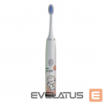 Hambahari Kiddyz T1 Electric Sonic Toothbrush Kids 3 to 12 Years USB rechargeable (1 extra head) White