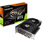 Graafikakaart / ideokaardid Gigabyte Graphics Card||NVIDIA GeForce RTX 3060|12 GB|GDDR6|192 bit|PCIE 4.0 16x|Memory 15000 MHz|GPU 1792 MHz|2xHDMI|2xDisplayPort|GV-N3060WF2OC-12GD2.0