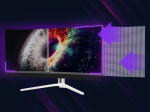 Teine toode LORGAR  LORGAR 34MP1  UWQHD MiniLED Gaming Monitor Pro  34'' (3440*1440) VA curved monitor  black/milky grey