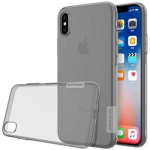 Tagakaaned Nillkin Apple iPhone X/XS Nature TPU Case Grey
