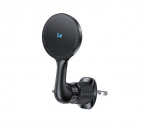 Autolaadijad Wozinsky WCT5-6S4Y Car Holder with Qi/MagSafe 15W Inductive Charger for Air Vent Black