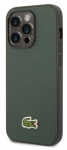 Tagakaaned Lacoste Apple 14 Pro Max Iconic Petit Pique Logo Case Dark Green