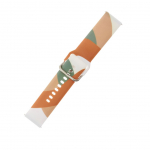 Tagakaaned Hurtel - Strap Moro for Samsung Galaxy Watch 40 / 41 / 42 / 43 / 44 mm silicone bracelet watch band - pattern 3
