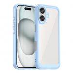 Tagakaaned Hurtel  Outer Space Case with Gel Frame for iPhone 16 Plus - Blue