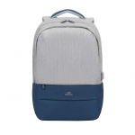 S&uuml;learvuti kott RIVACASE NB BACKPACK ANTI-THEFT 17.3"/7567 GREY/DARK BLUE