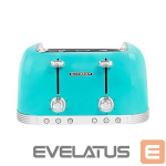 Elektritarbed ja tarvikud Schneider ACAPULCO 4-SLOT VINTAGE TOASTER Green