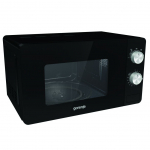 Mikrolaineahi GORENJE  Microwave oven MO20E1B Free standing, 20 L, 800 W, Black