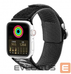 Rihm Dux Ducis Strap (Outdoor Version) Strap for Apple Watch Ultra, SE, 8, 7, 6, 5, 4, 3, 2, 1 (49, 45, 44, 42 mm) Nylon Band Black Silver