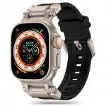 Rihm Tech-Protect Tech-Protect Delta Pro Strap for Apple Watch 4 / 5 / 6 / 7 / 8 / 9 / SE / Ultra 1 / 2 (42/44/45/49 mm) - Black-Titanium