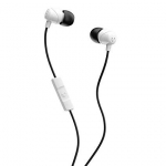 Juhtmevabad k&otilde;rvaklapid Skullcandy Jib 3.5 mm, In-ear, Microphone, White/Black