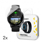 Rihm Wozinsky  Wozinsky Full Glue Tempered Glass for Garmin Vivoactive 5 (2 pcs.)