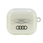 Muud kaubad Audi  Audi IML Geometric Pattern AirPods 3 Case - White