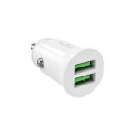 Adaptrid Puro  Puro Pro Lite Car Charger 2x USB-A 10W - White