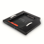 K&otilde;vaketta korpus Axagon  RSS-CD09 ODD &ndash; 2.5" SATA SSD/HDD caddy, 9.5 mm