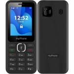 Mobiiltelefon MyPhone 6320 | Black | 2.4 " | TFT | 32 MB | 32 MB | Dual SIM | Main camera resolution 0.3 MP | 100 mAh