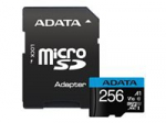 M&auml;lukaardid ADATA  ADATA 256GB Micro SDXC V10 100MB/s + ad.