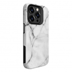 Tagakaaned Evelatus Apple iPhone 15 Pro Max Armor case TPU+PC Customized Print Design Marble White
