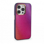 Tagakaaned iLike Apple iPhone 14 Pro Print Desire Customized Diamonds Case Purple