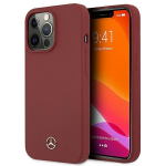 Tagakaaned Mercedes-Benz  Mercedes Silicone Line Case for iPhone 13 Pro / iPhone 13 - Red