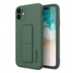 Tagakaaned Wozinsky  Wozinsky Kickstand Case silicone case with stand Samsung Galaxy A72 4G dark green