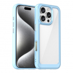 Tagakaaned Hurtel  Outer Space Case with Gel Frame for iPhone 16 Pro - Blue