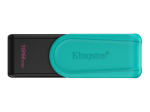 M&auml;lupulk Kingston  USB Flash Drive | DataTraveler Exodia S | 128 GB | USB 3.2 Gen 1 | Black/Turquoise