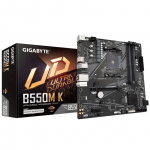 Arvuti komponendid Gigabyte  GIGABYTE B550M K AM4 64GB DDR4 2xM.2